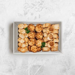 Hot savoury mix catering box