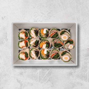 Gourmet catering wraps with assorted fillings