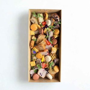 assorted cakes and slices box - large size. feeds 25 people